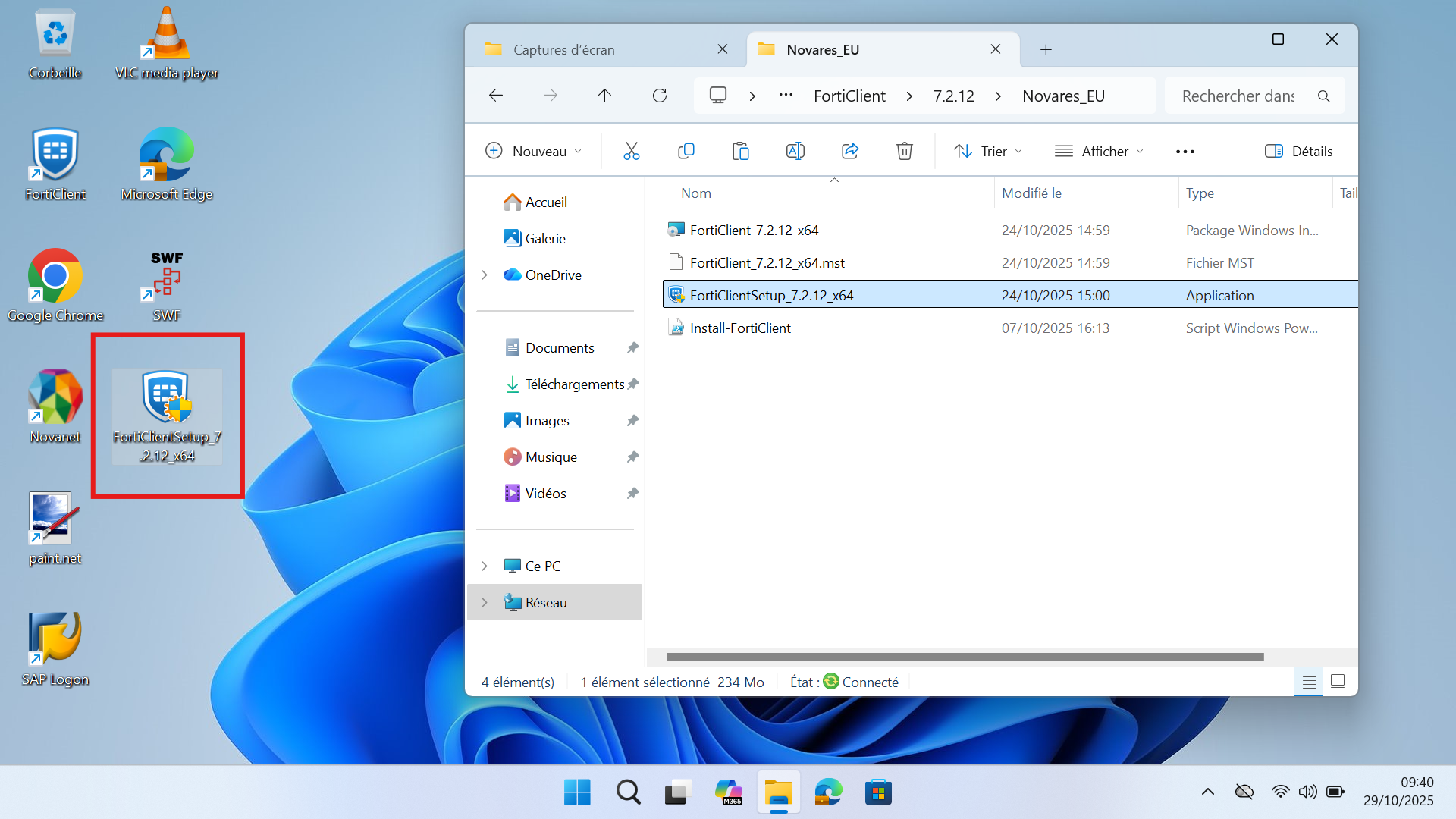 Copie du package VPN