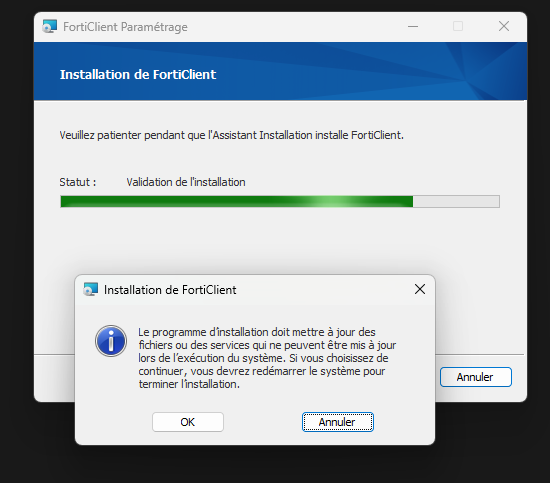 Installation du VPN